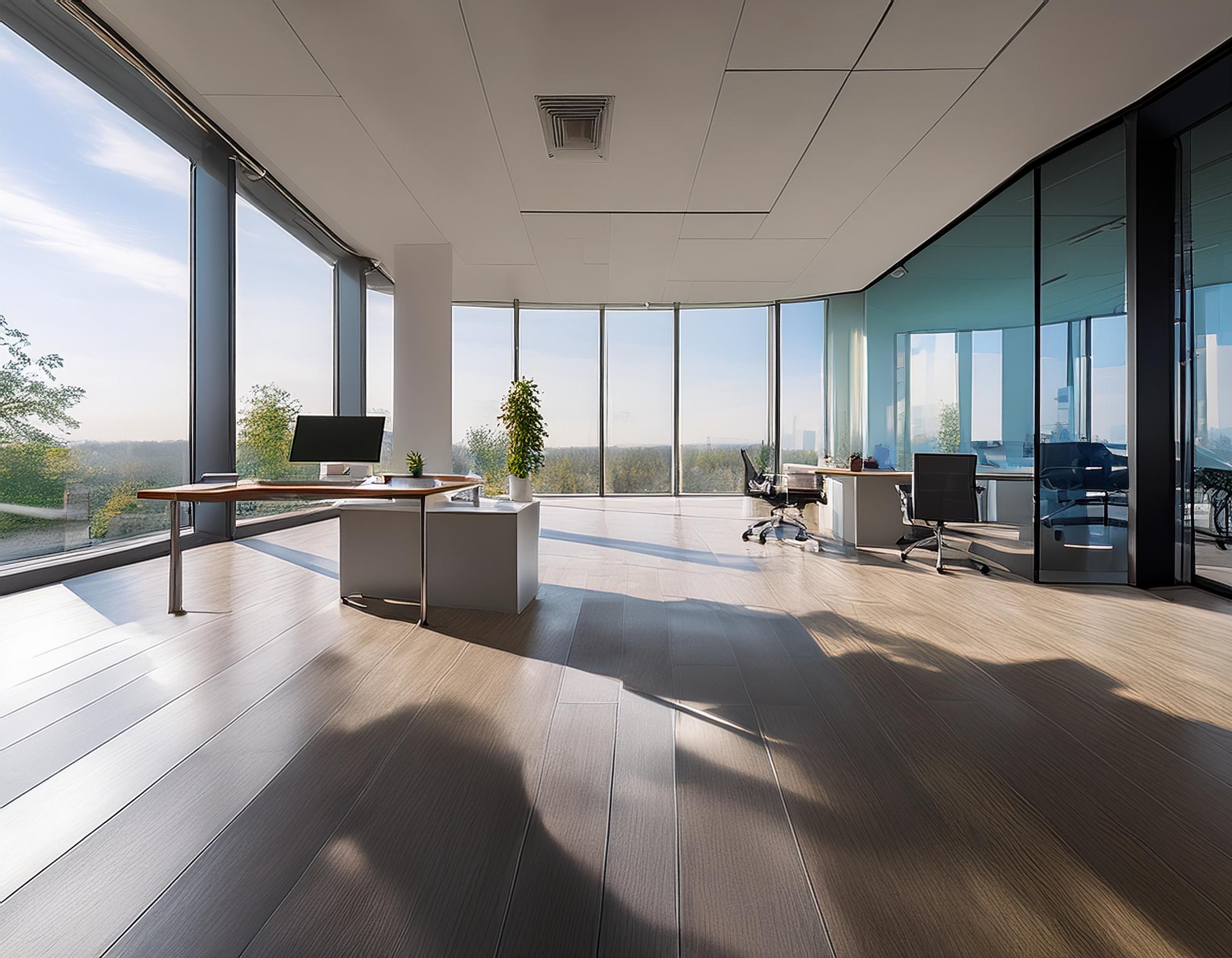 Elegantes Bürointerieur einer Steuerkanzlei in Frankfurt am Main